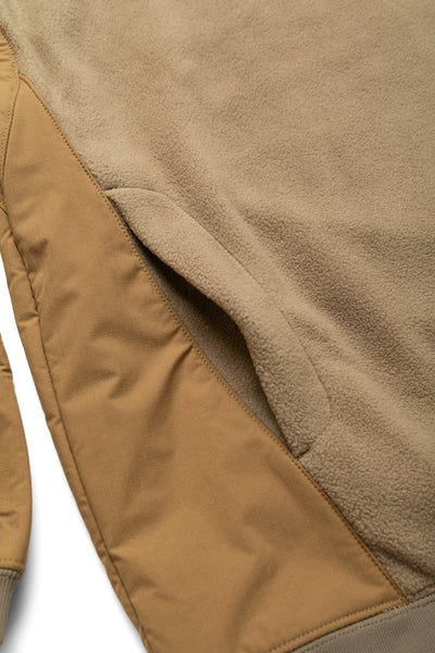 Mil Athletic Half Zip Fleece - Coyote