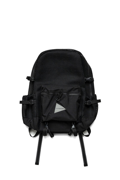 3D Mesh Backpack - Black