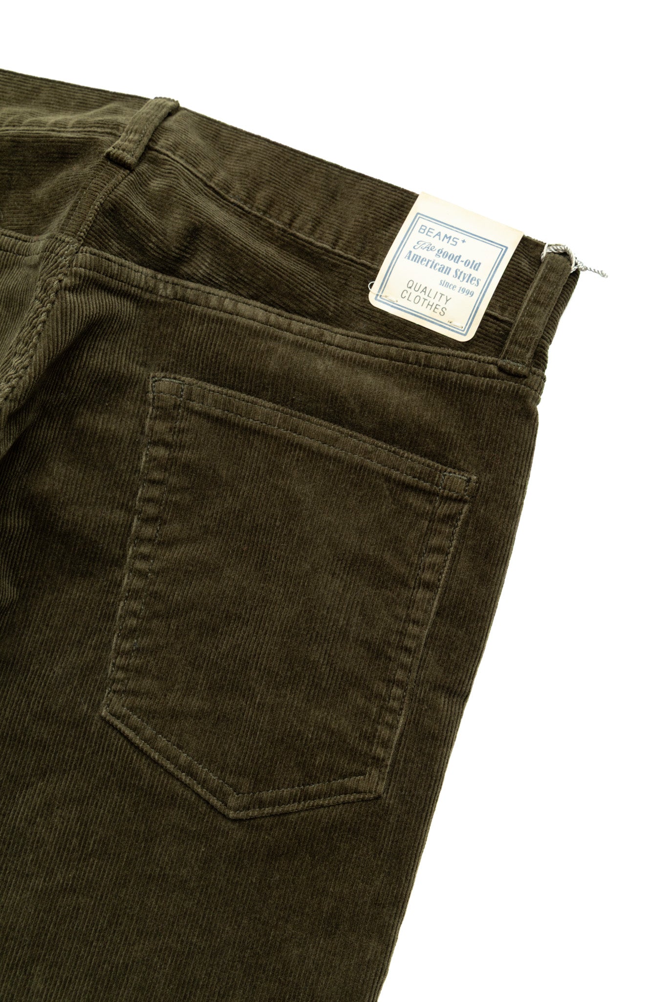 5 Pocket Tapered Corduroy - Olive