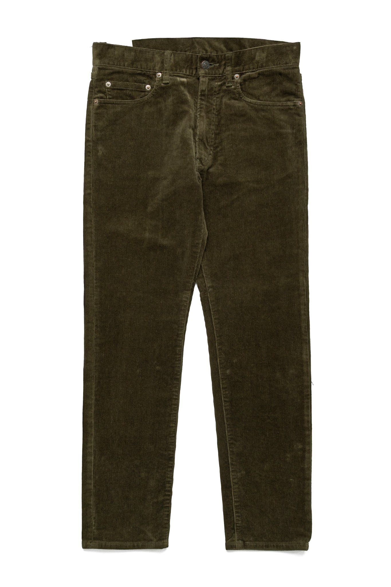 5 Pocket Tapered Corduroy - Olive