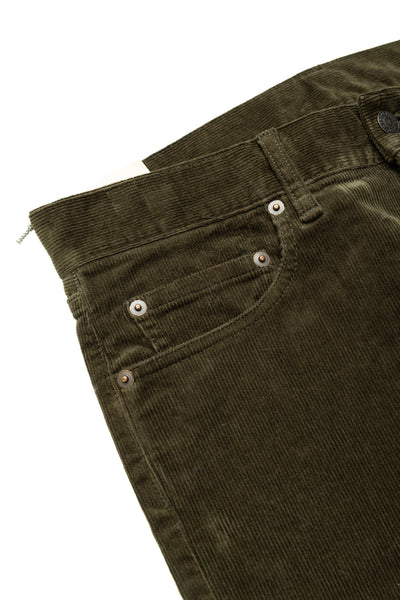 5 Pocket Tapered Corduroy - Olive