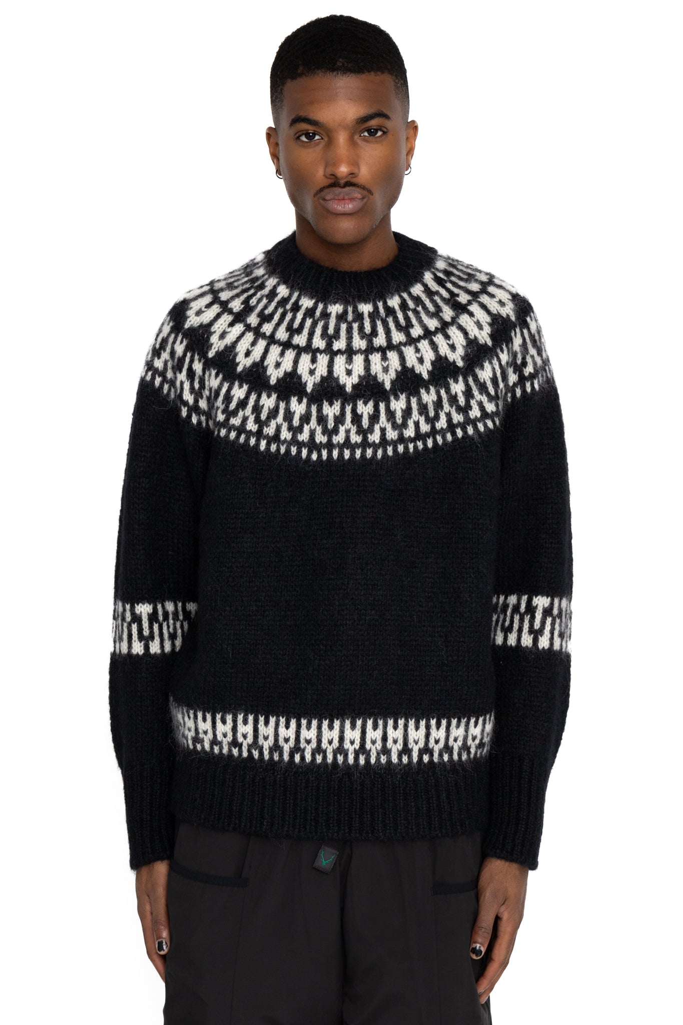 Nordic Crew Neck - Black