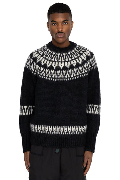 Nordic Crew Neck - Black