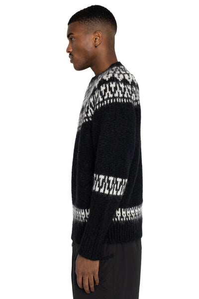 Nordic Crew Neck - Black