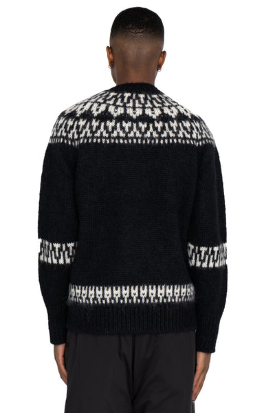 Nordic Crew Neck - Black