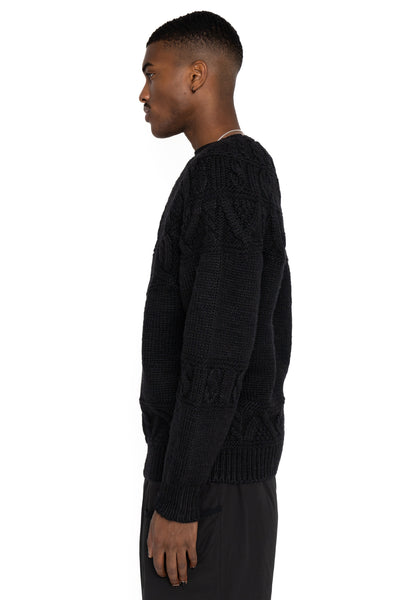 Spread Alan Crew Neck - Black