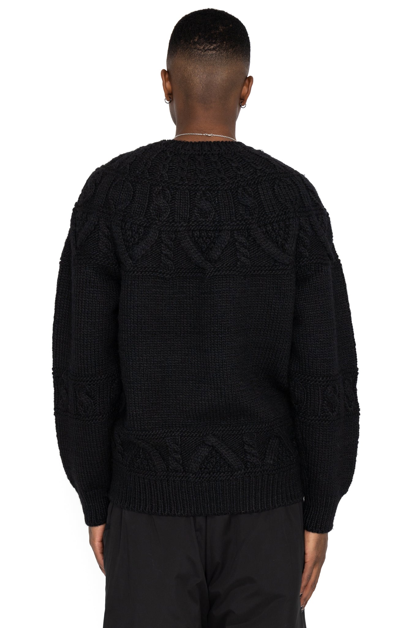 Spread Alan Crew Neck - Black