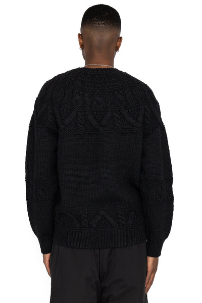Spread Alan Crew Neck - Black