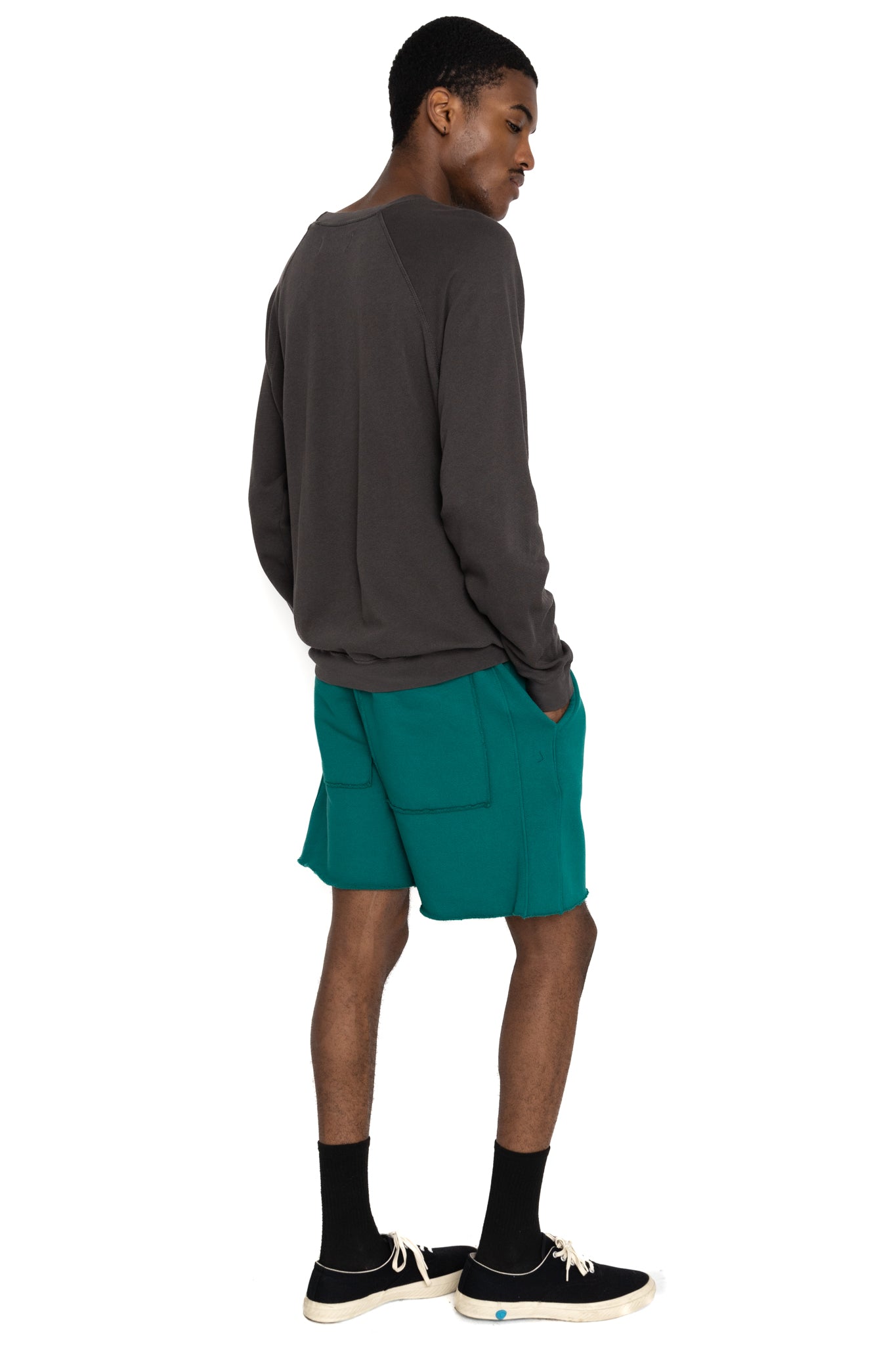 Yacht Short Vintage Heavy Weight Fleece - Rainforest