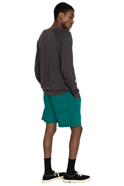 Yacht Short Vintage Heavy Weight Fleece - Rainforest