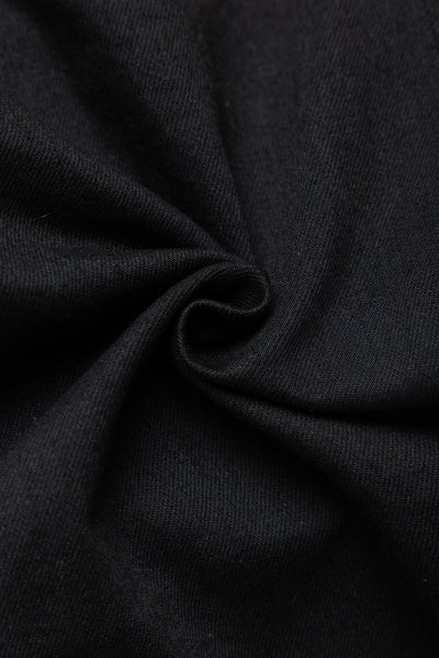 Super Dad Jeans Black Selvedge Denim - One Wash (Blue in Green Exclusive)