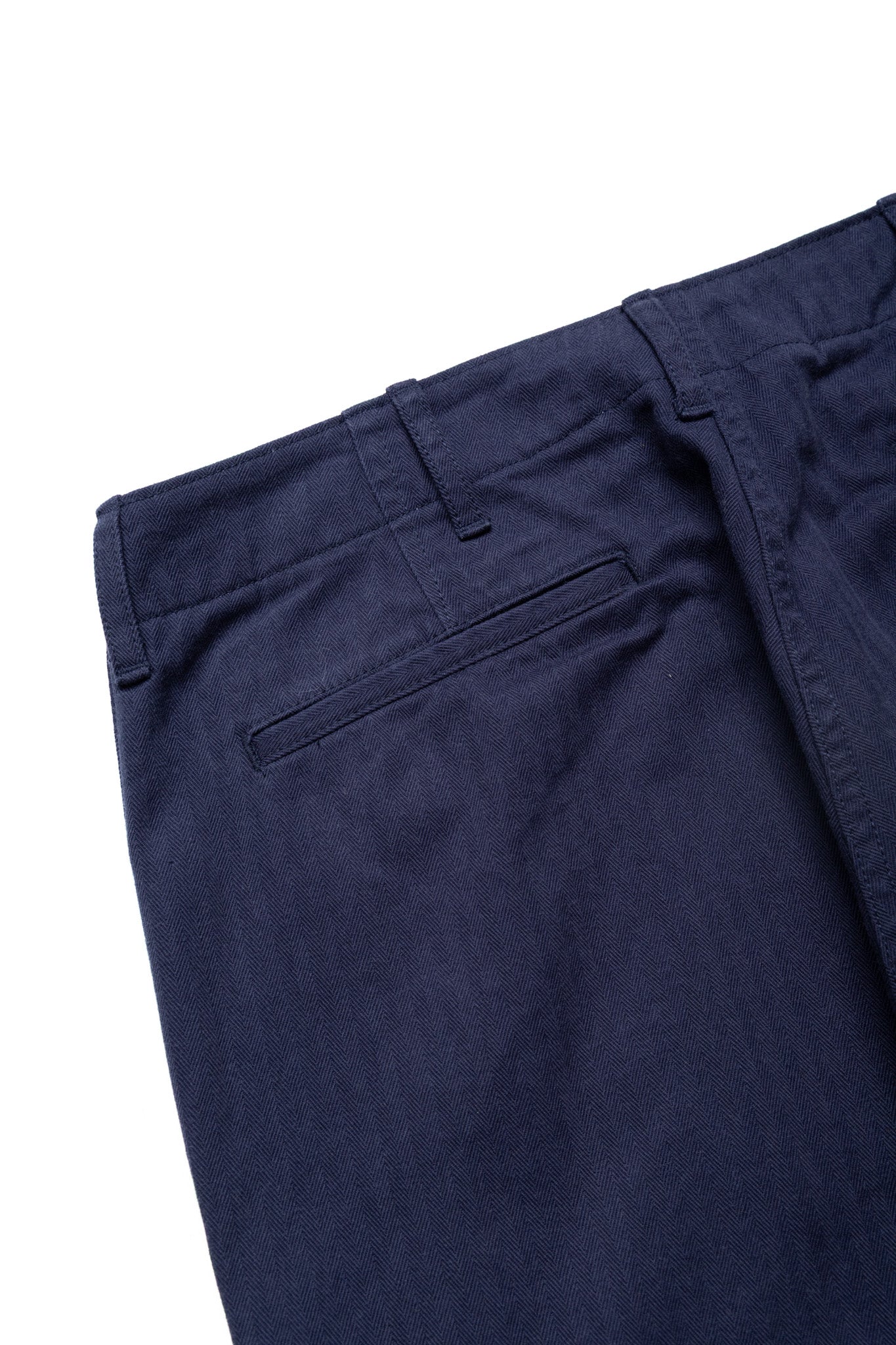 Mil Trousers Herringbone - Navy