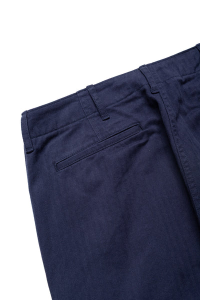 Mil Trousers Herringbone - Navy