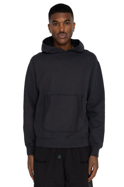 SZ Vintage Pinborder Knit Hoodie - A. Black