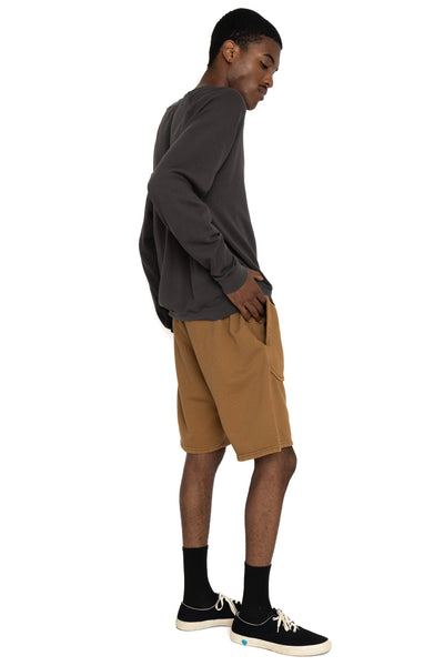 Invert Pocket Short Vintage Heavy Weight Fleece - Pimento