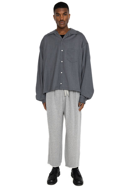 Overshirt Twill Grey