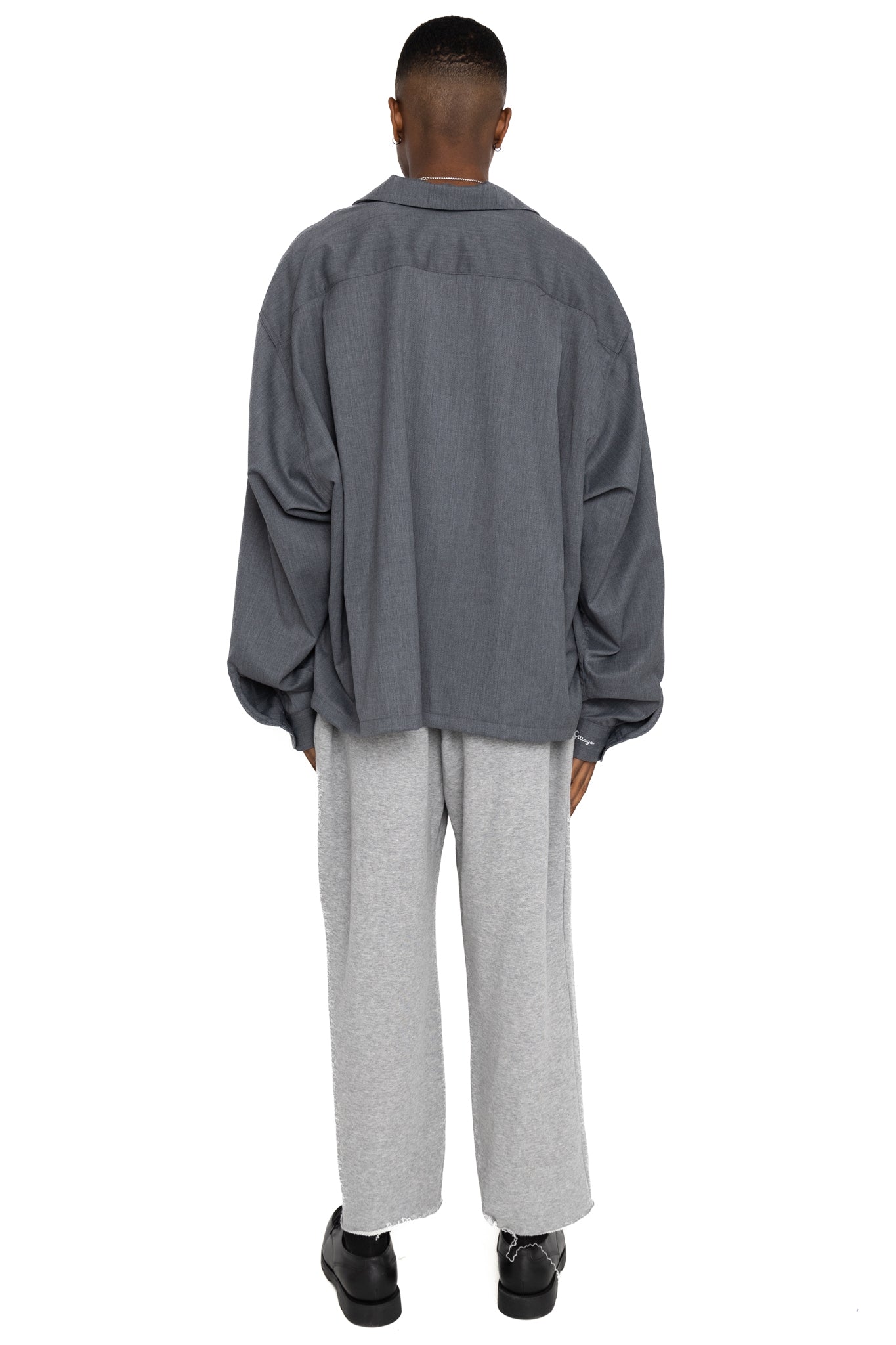Overshirt Twill Grey