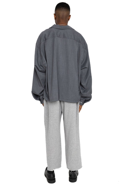 Overshirt Twill Grey