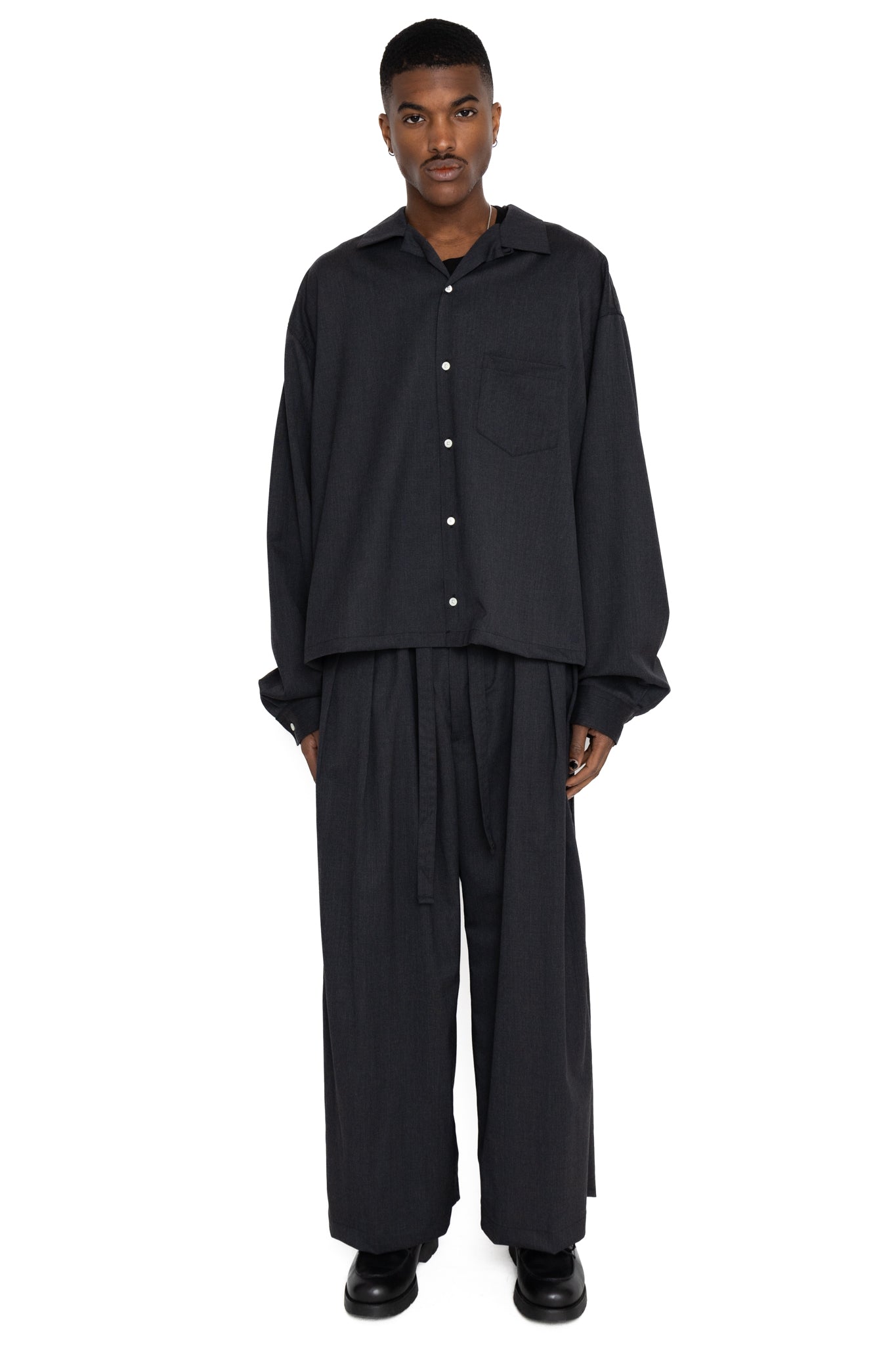 Overshirt Twill Anthracite