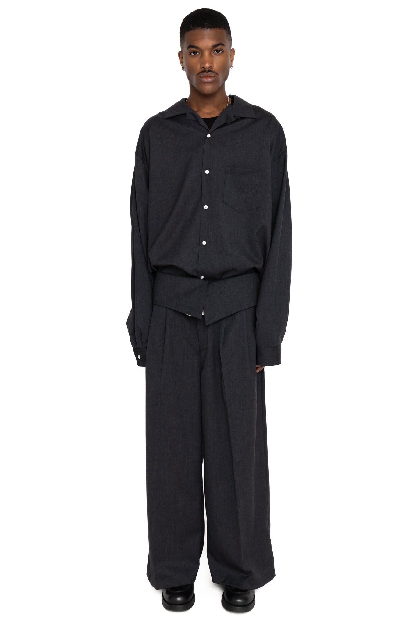 Gurkha Pants Twill Anthracite