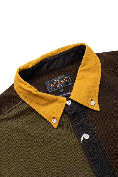 B.D. Corduroy Panel - Yellow