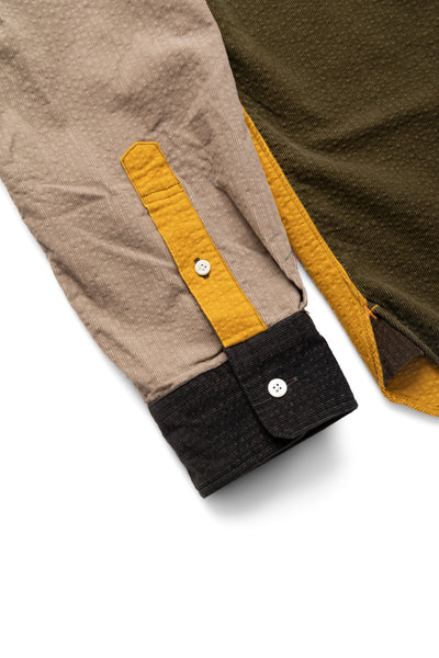 B.D. Corduroy Panel - Yellow
