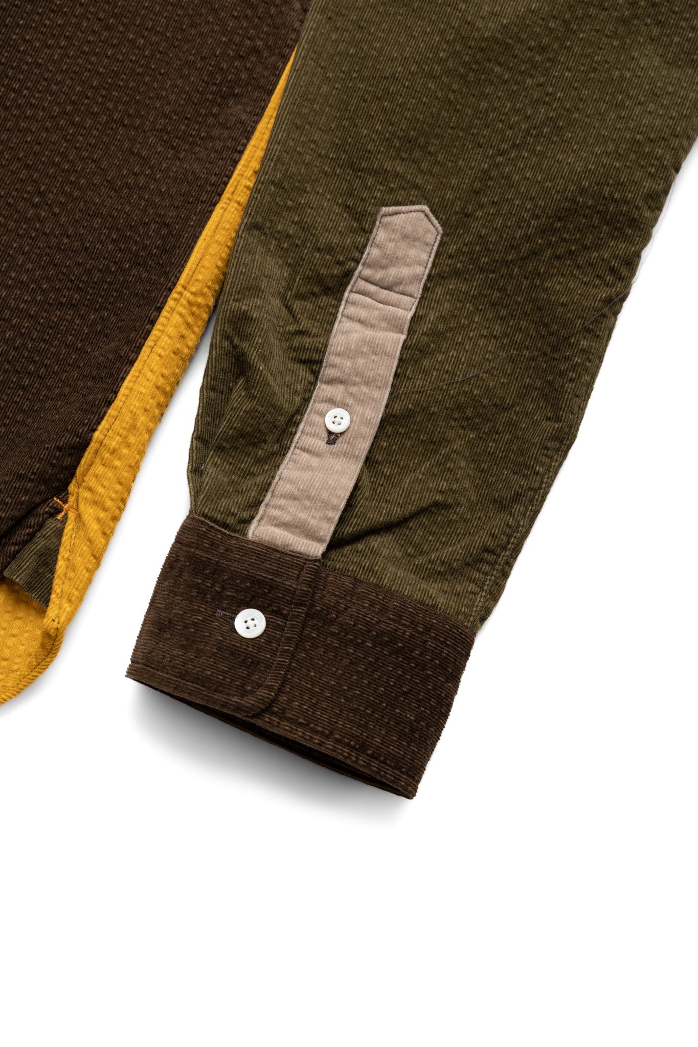 B.D. Corduroy Panel - Yellow
