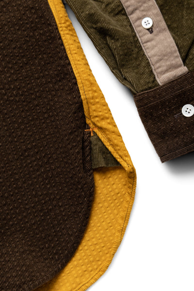 B.D. Corduroy Panel - Yellow