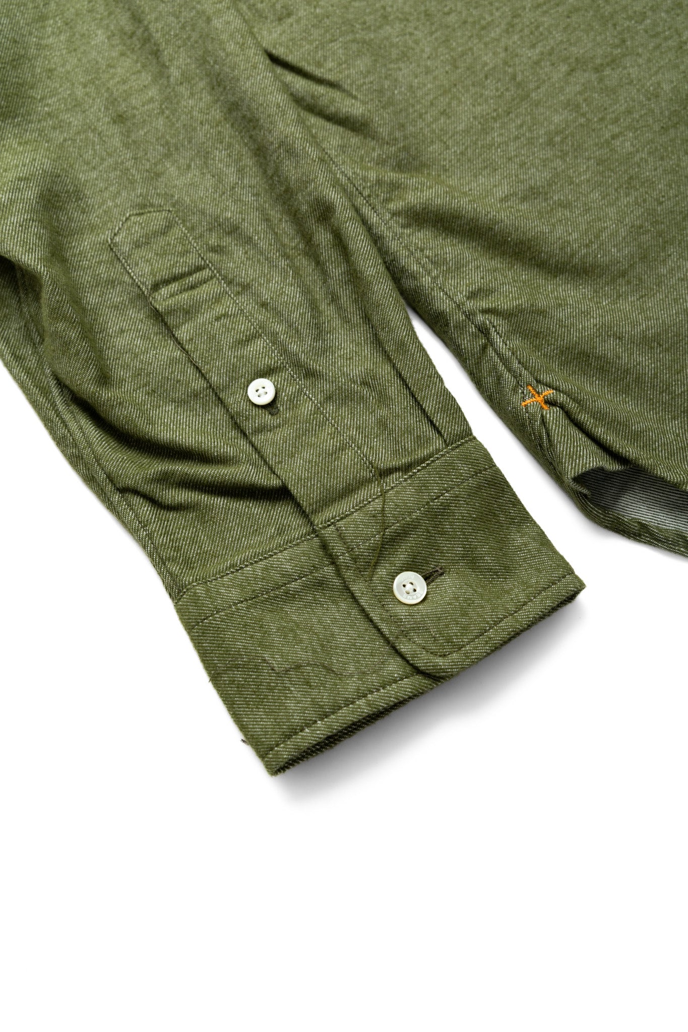 B.D. Solid Flannel - Olive