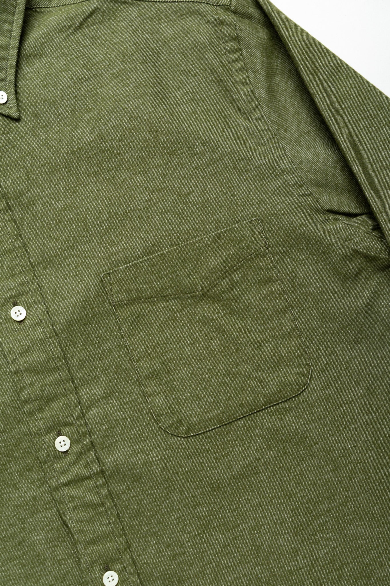 B.D. Solid Flannel - Olive