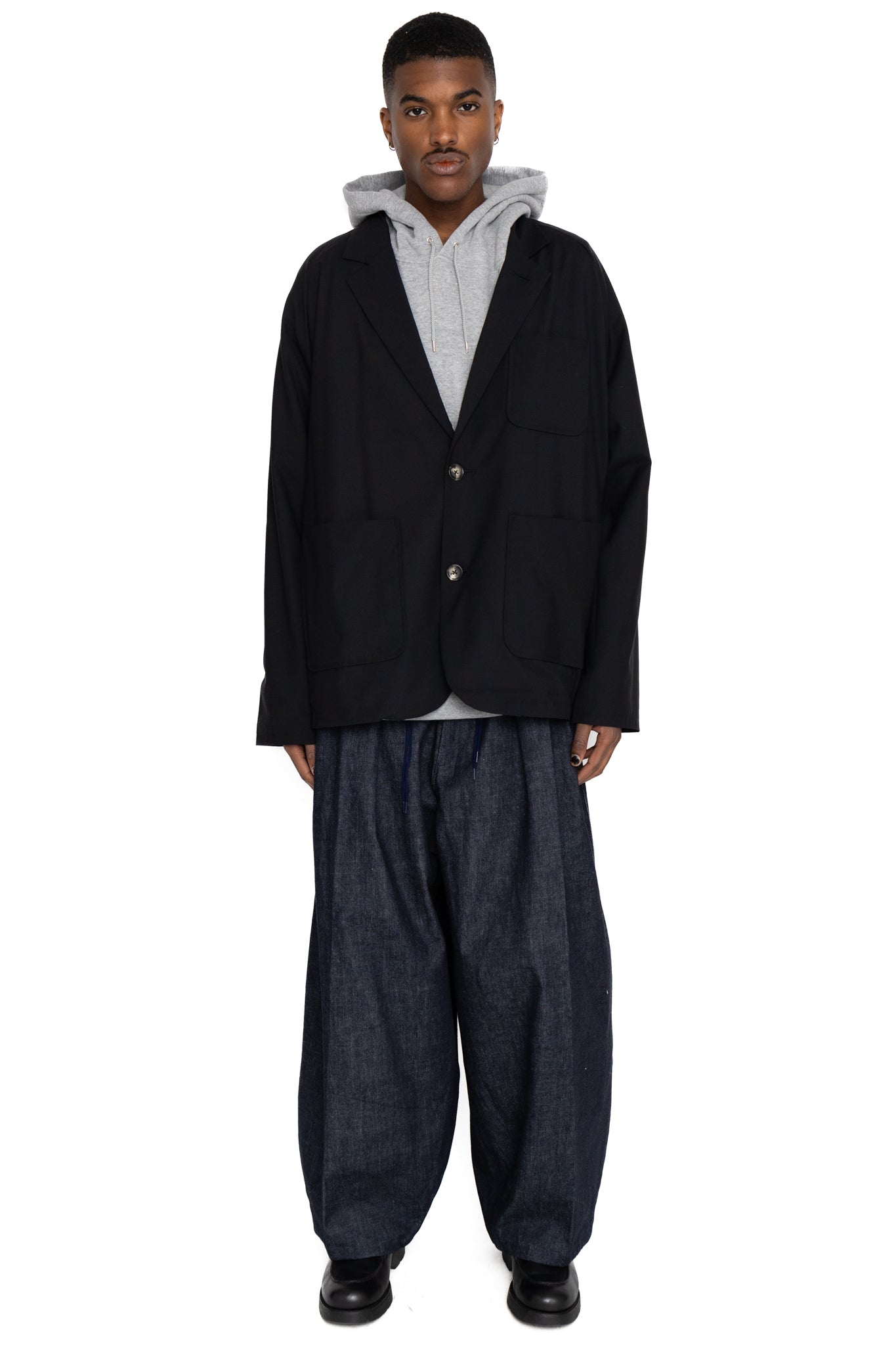 Pantalon Circulaire Organic Denim One Wash