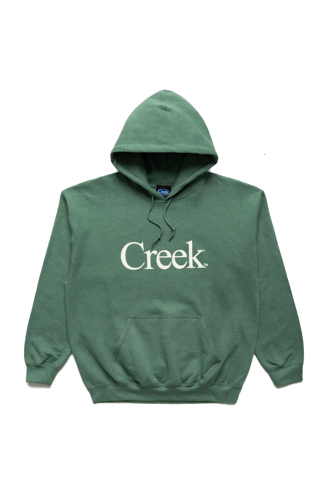 Hooded Sweatshirt - Faded Moss Green