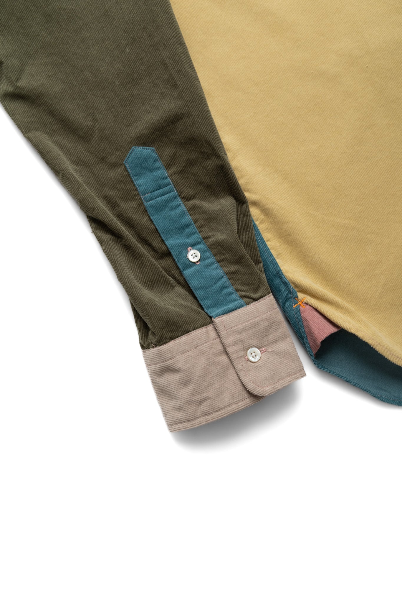 B.D. Corduroy Panel - Green
