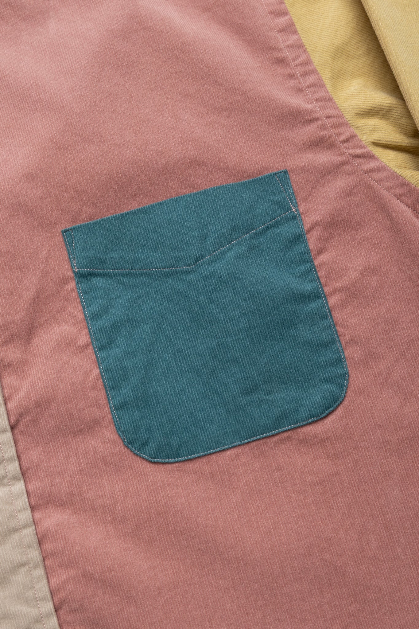 B.D. Corduroy Panel - Green