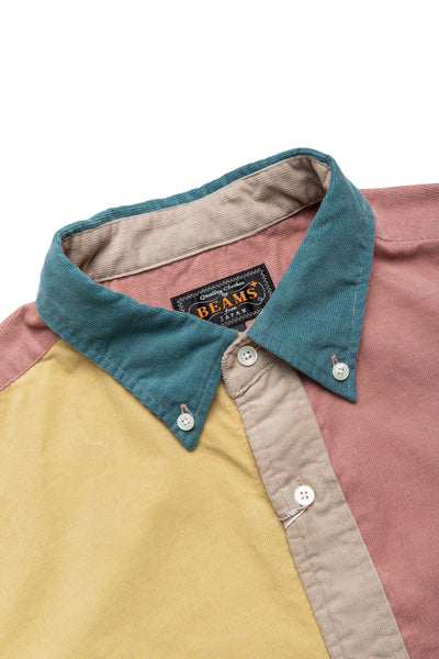 B.D. Corduroy Panel - Green