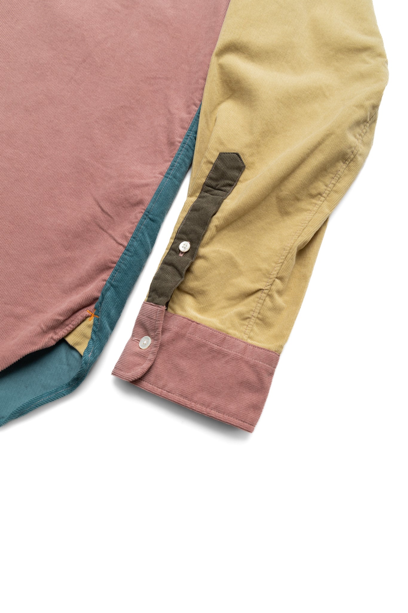 B.D. Corduroy Panel - Green