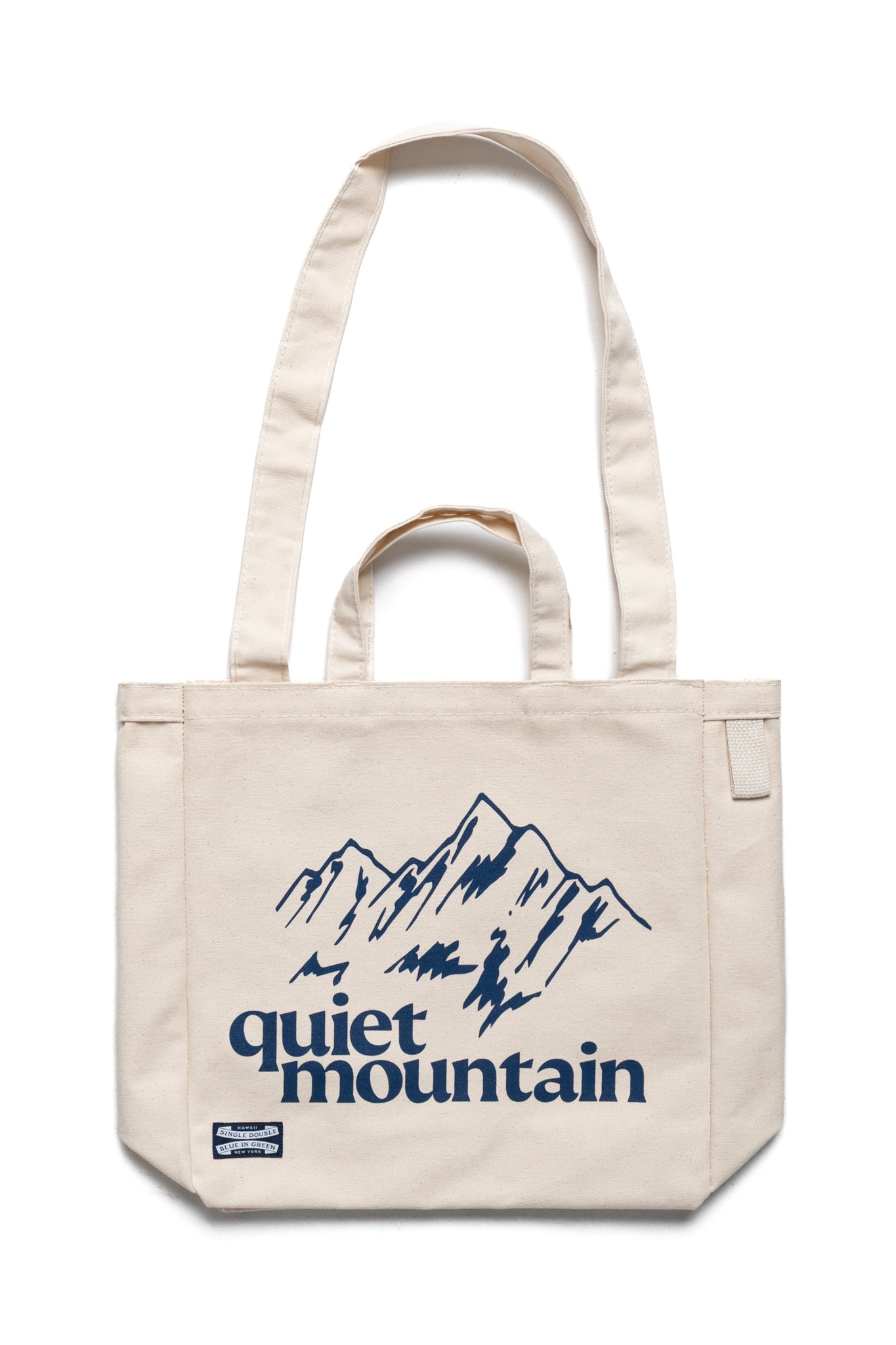 Canvas Messenger Tote Bag for Single Double and Blue in Green
