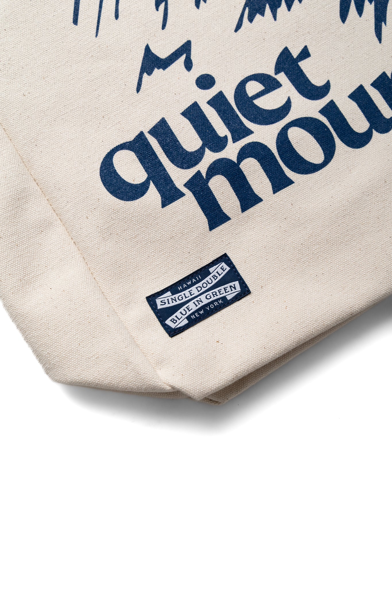 Canvas Messenger Tote Bag for Single Double and Blue in Green