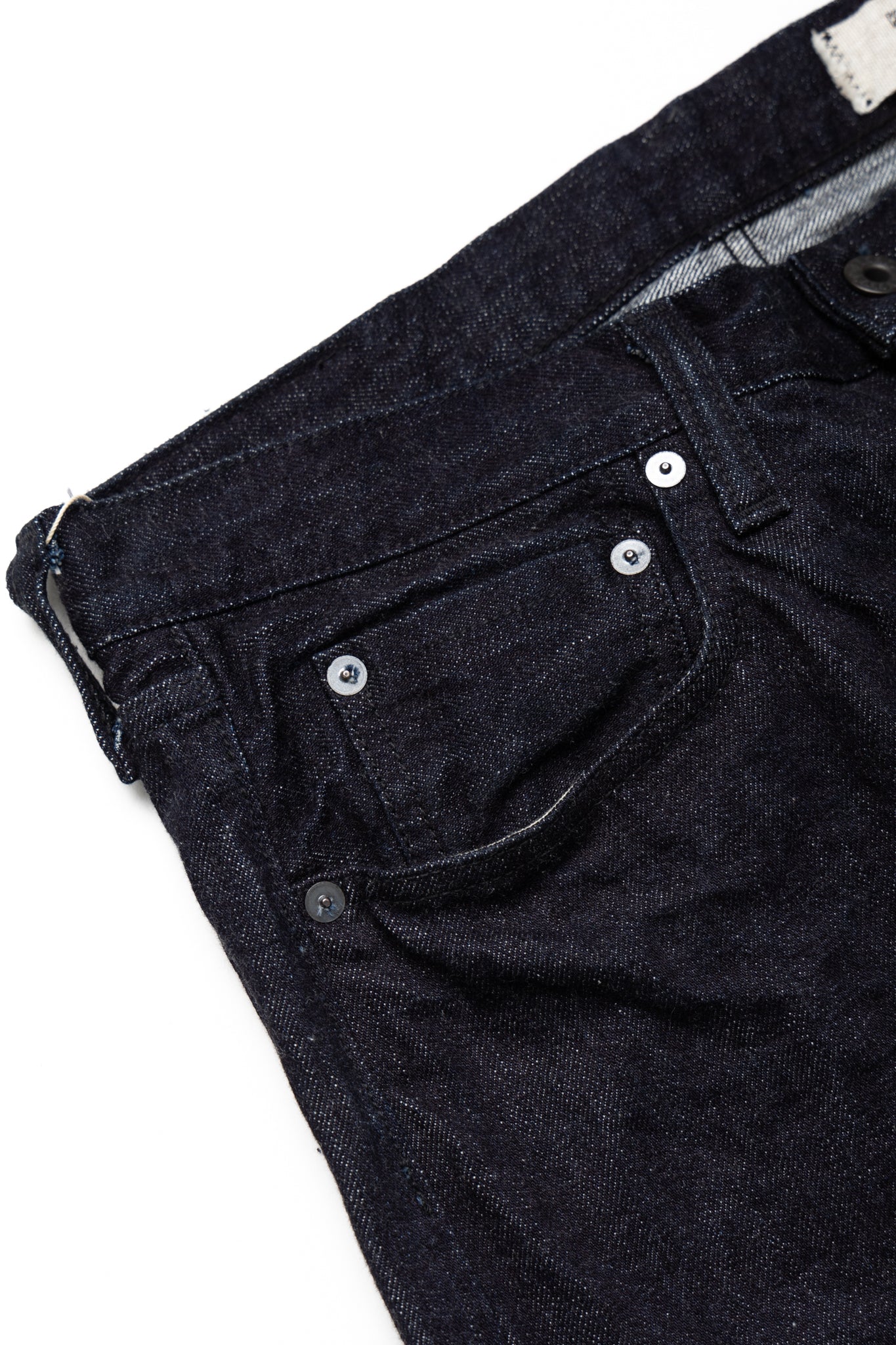14oz Denim 5P TH Straight (BLK-Thread ver.)