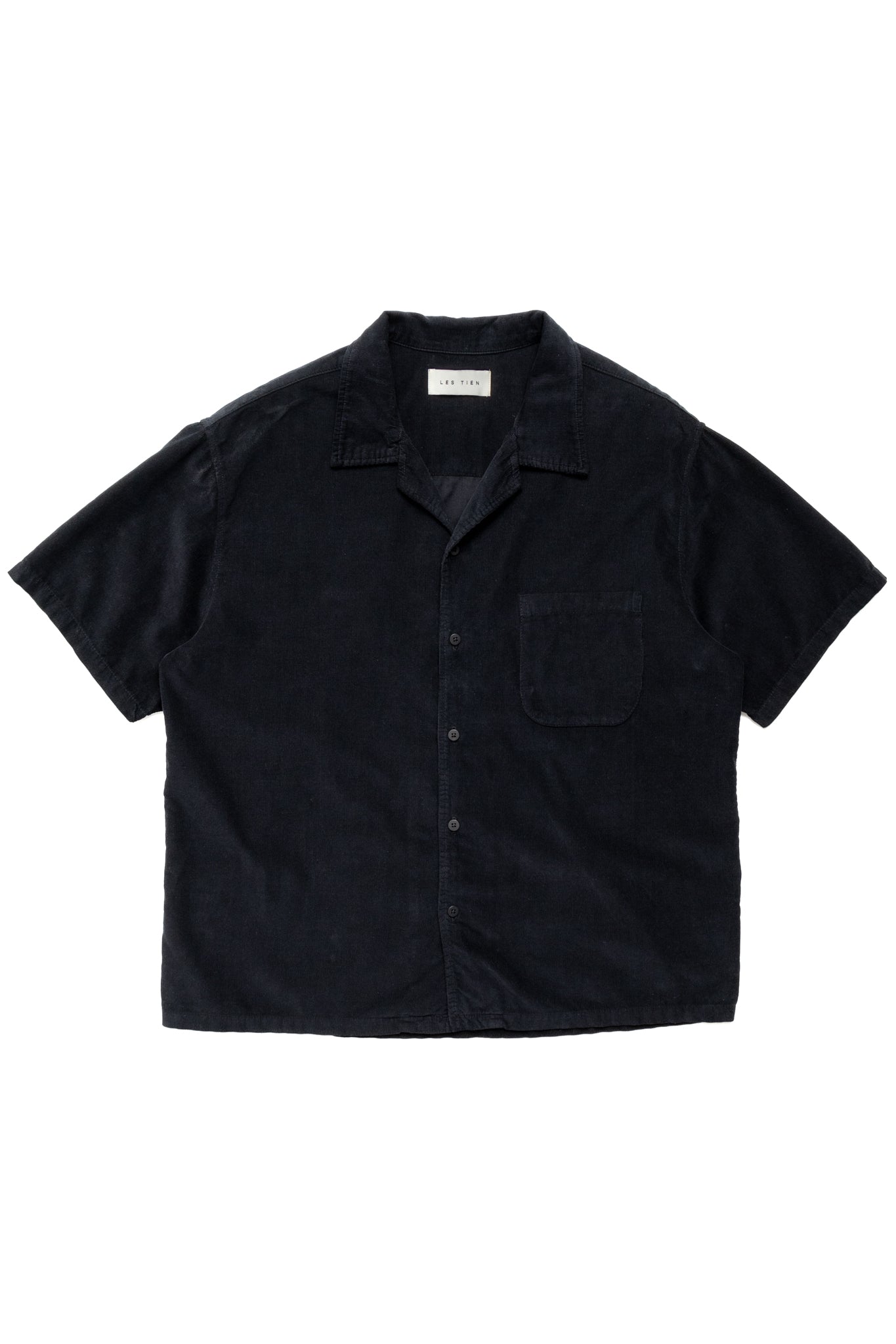 S/S Cuban Shirt - Black
