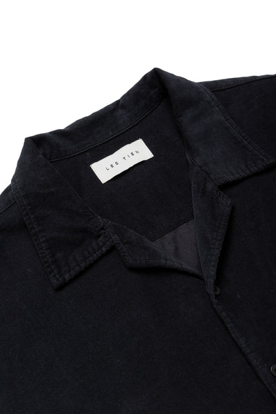 S/S Cuban Shirt - Black