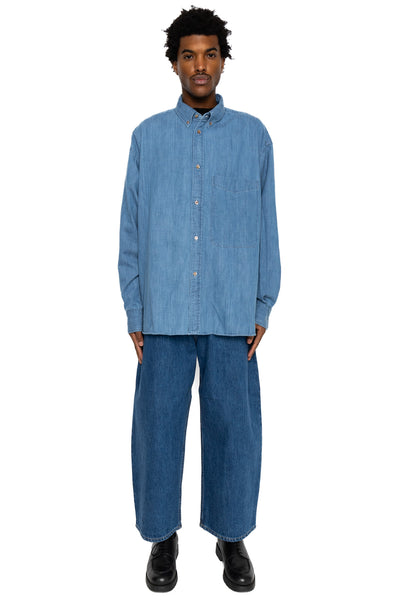 Lisa Denim Shirt - Faded Wash