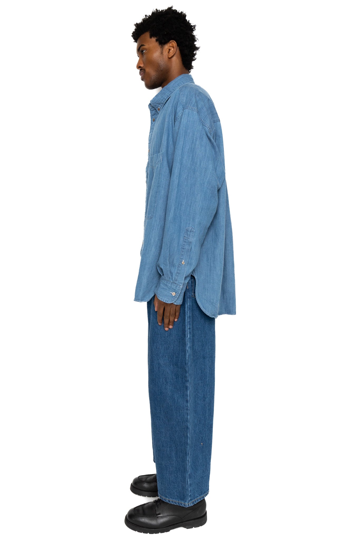 Lisa Denim Shirt - Faded Wash
