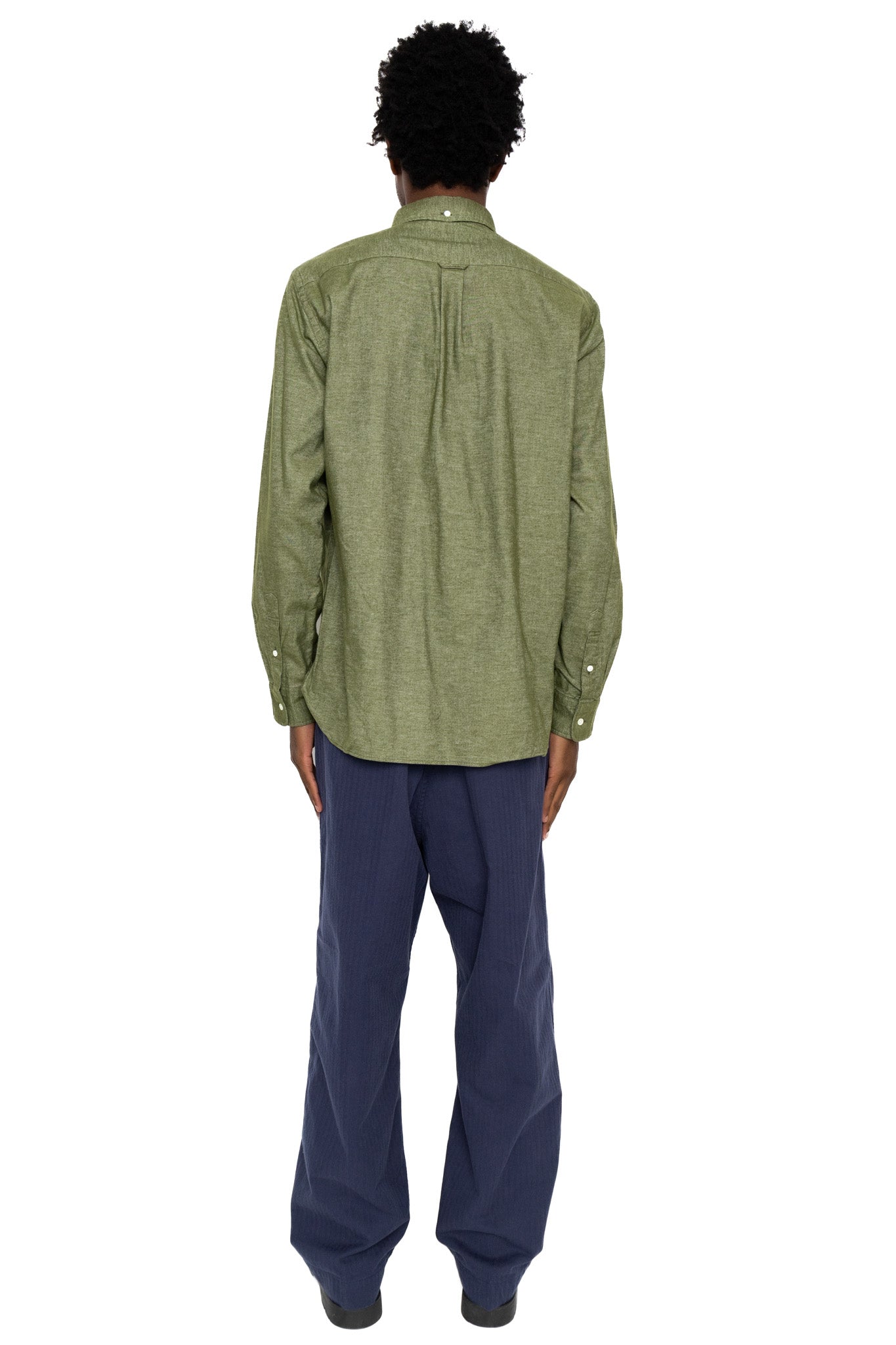 B.D. Solid Flannel - Olive