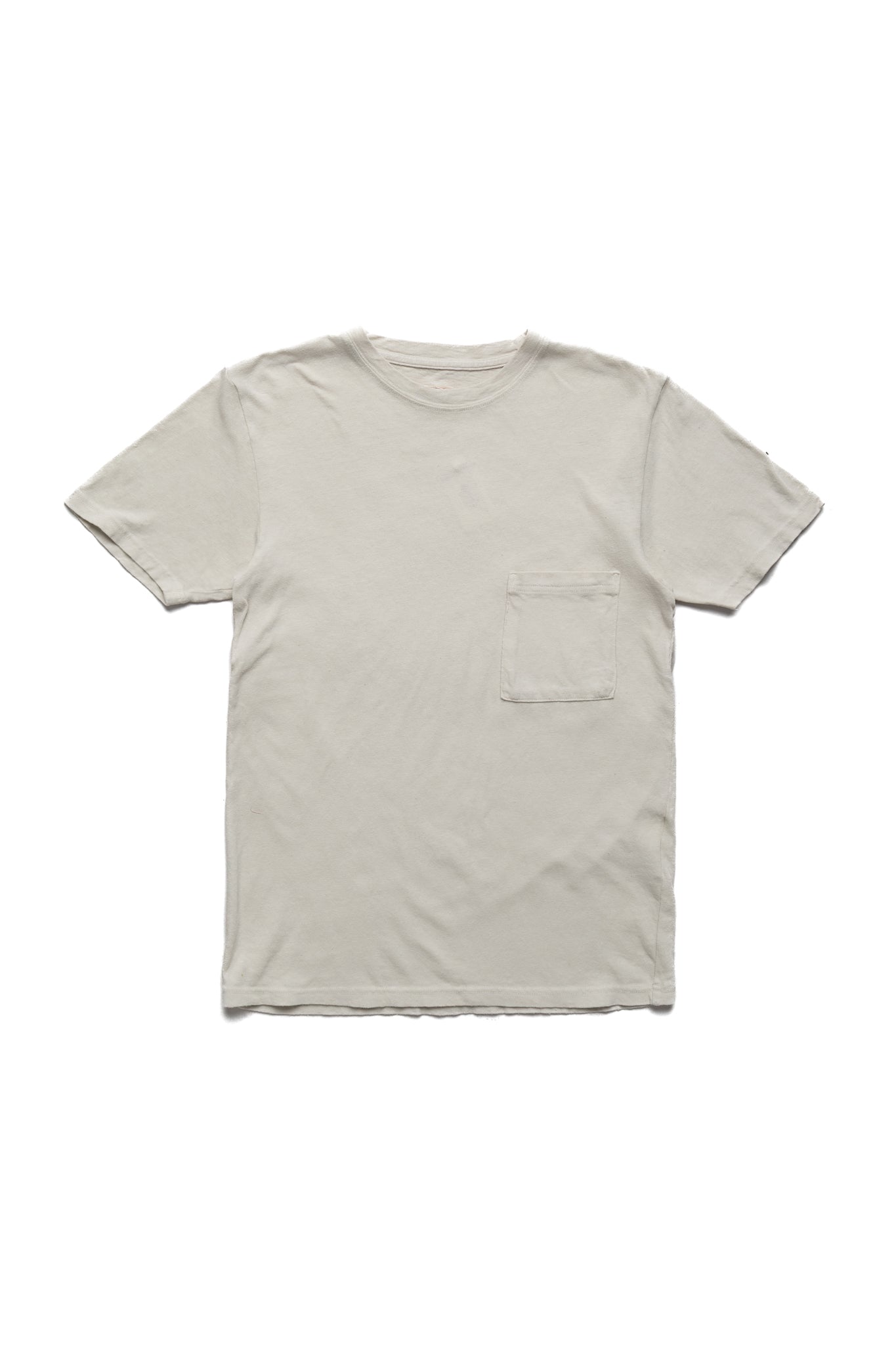 Gauze Jersey Pocket T - Ivory