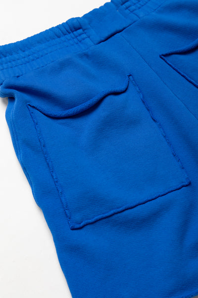 Yacht Short Vintage Heavy Weight Fleece - Cobalt