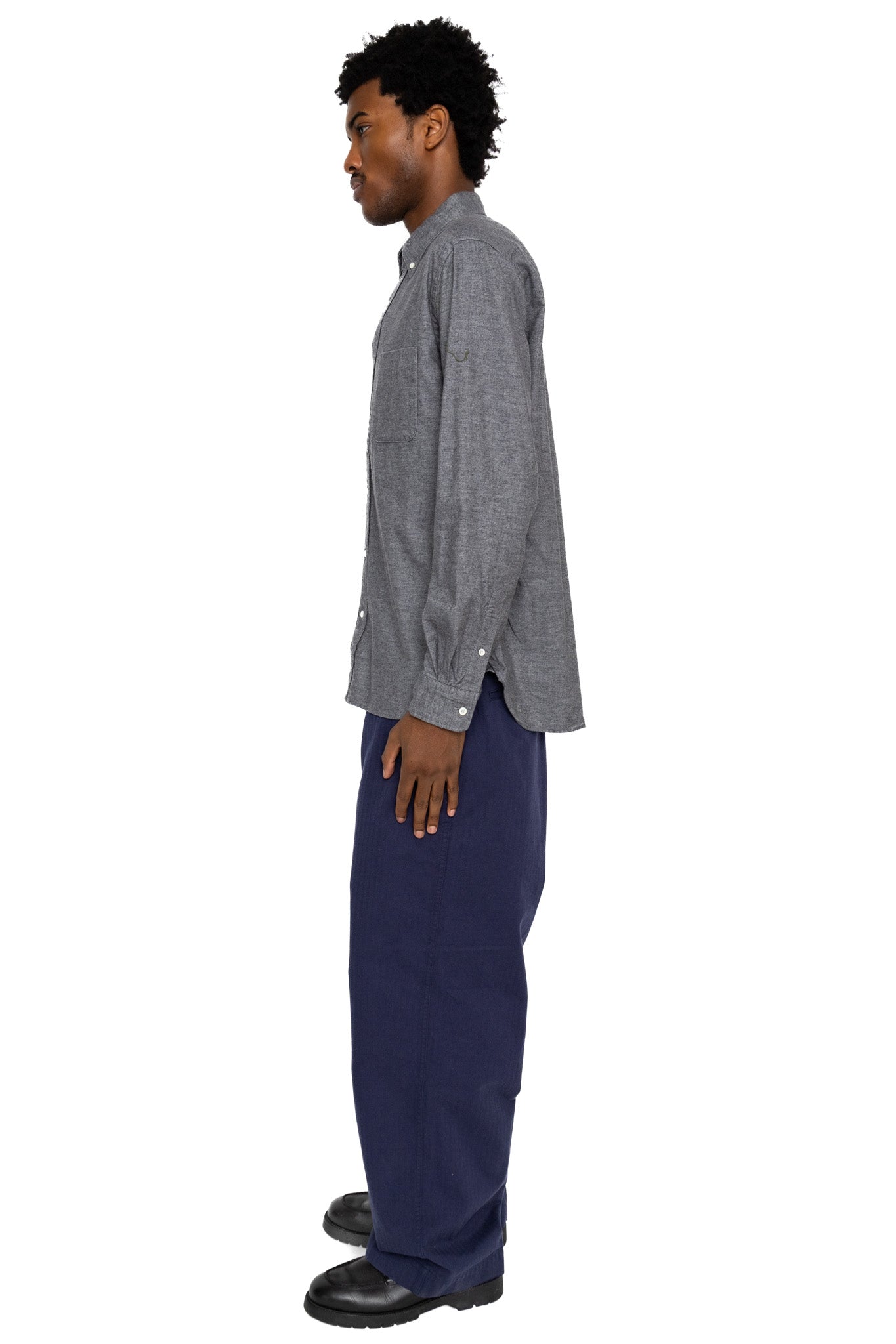 B.D. Solid Flannel - Grey