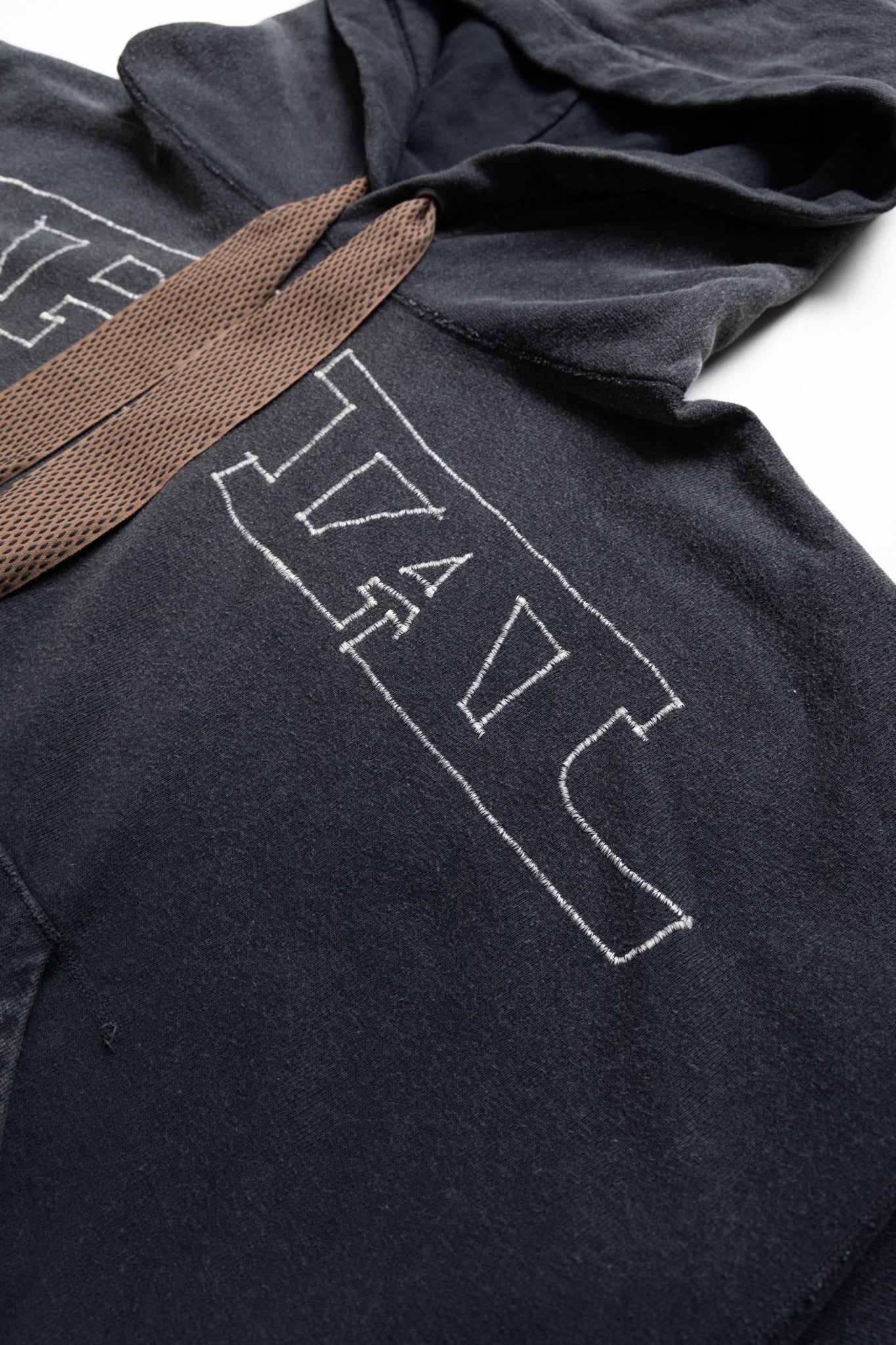 SWT Knit DEVIL Hoodie (KAPITAL Embroidery) - Black