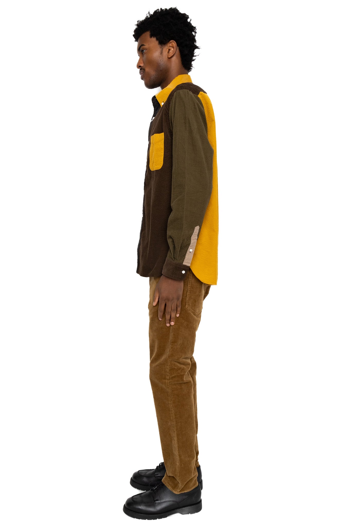 B.D. Corduroy Panel - Yellow