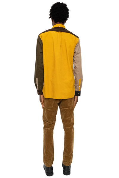 B.D. Corduroy Panel - Yellow